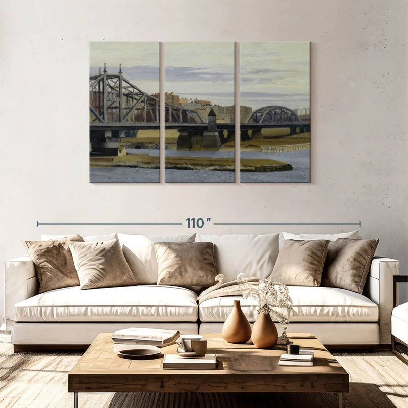 Tergel Macomb's Dam Bridge, 48'' H X 74'' W