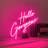 Hello Gorgeous 22" LED Neon Sign
