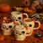 Fax Potato - Halloween Stoneware Skull Mug - 750ml