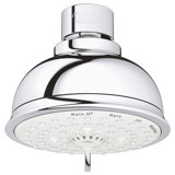 Tempesta® Rustic Massage Rain Adjustable Shower Head with SpeedClean Nozzles