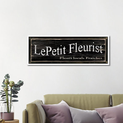 LePetit Fleurist by Cindy Jacobs - Panoramic Print on Canvas