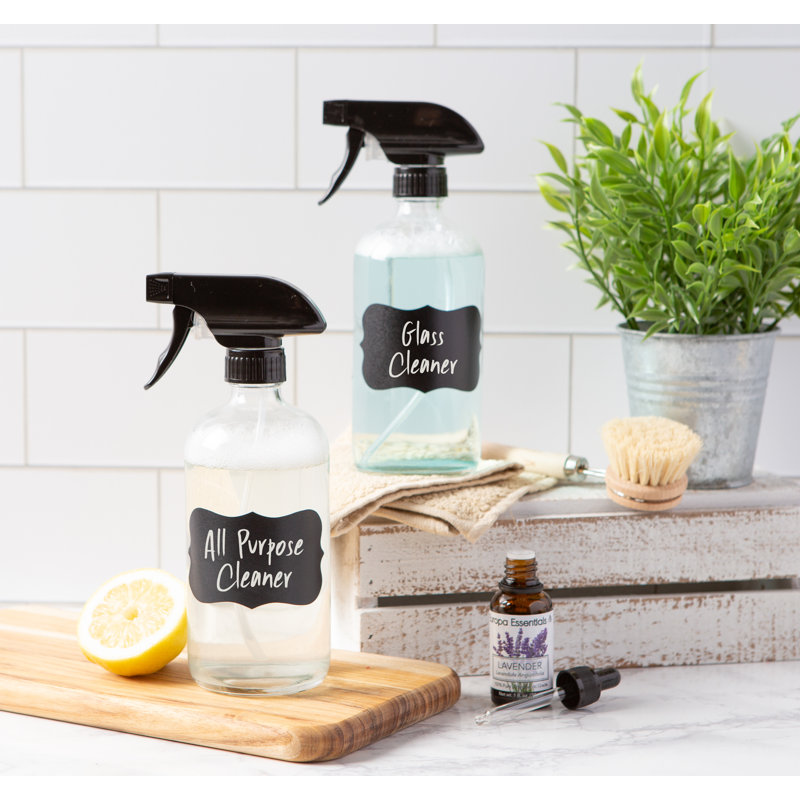 16oz. Glass Spray Bottle