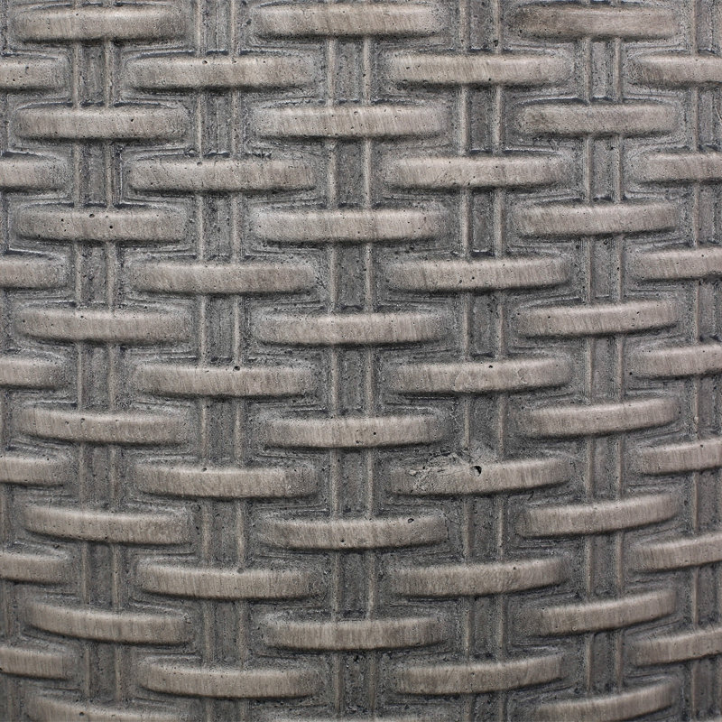 Table d'appoint d'extérieur ronde en béton