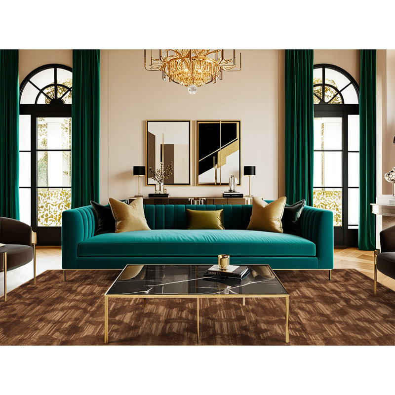  Tapis lavable caroube, Rectangulaire 3 pi x 5 pi