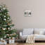 Grange blanche de Noël avec giclée encadrée, design par Creative Studio-272831534-272831530