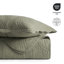 Ensemble de courtepointe 100% coton Scallop Edge-116732105-124836121