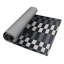 Tapis intérieur / extérieur noir à carreaux-1950700438