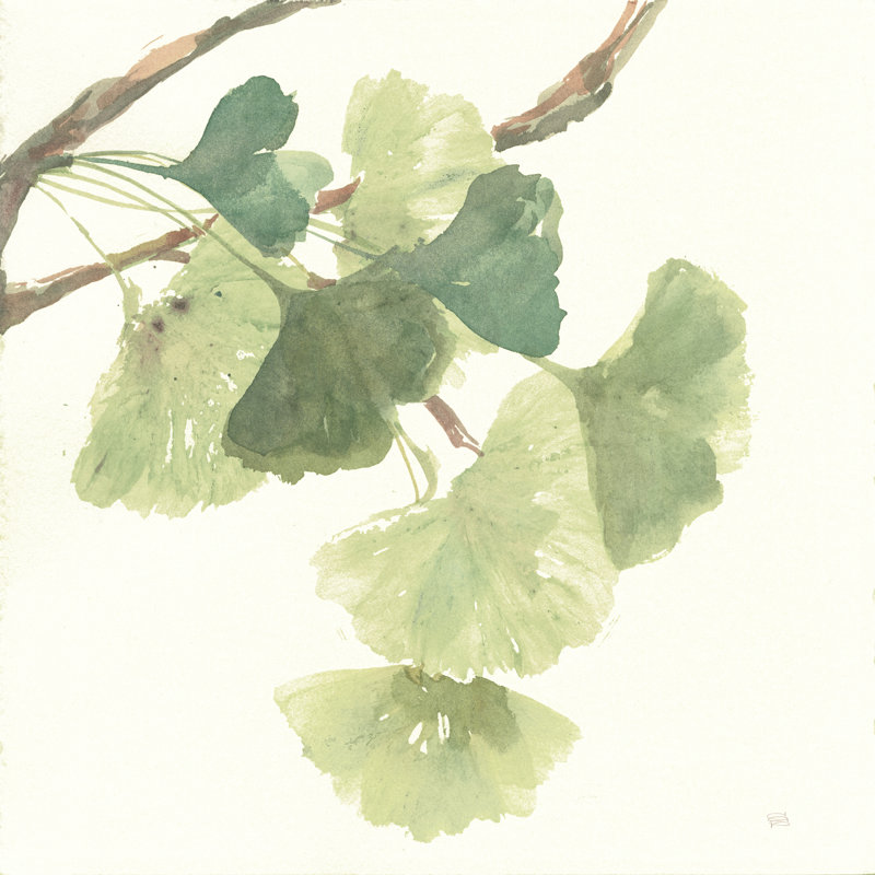 Gingko Leaves I Light, H 36 po x l 36 po x P 1,25 po