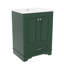 Ensemble de meuble-lavabo moderne autoportant 24 po avec lavabo en céramique 24 po-1937715068