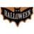 Natural Coir "Halloween" Bat Shaped Doormat 18" x 30"