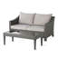 ANTIBES LOVESEAT & TABLE