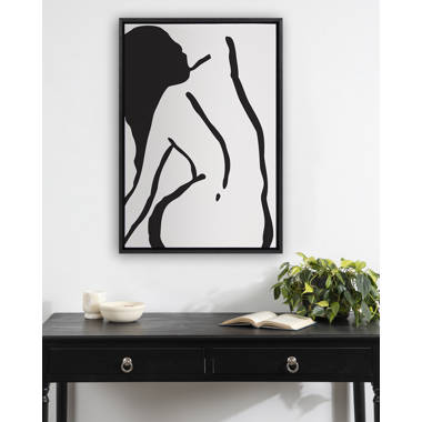 Woman Body Silhouette Wall Art