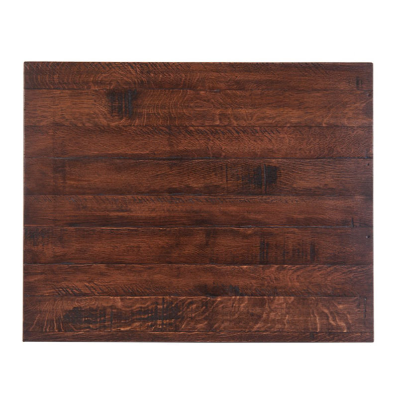Plateau de table extérieur / intérieur, 1-1 / 8 po d'épaisseur, Noyer, H 1,12 po x L 72 po x l 30 po