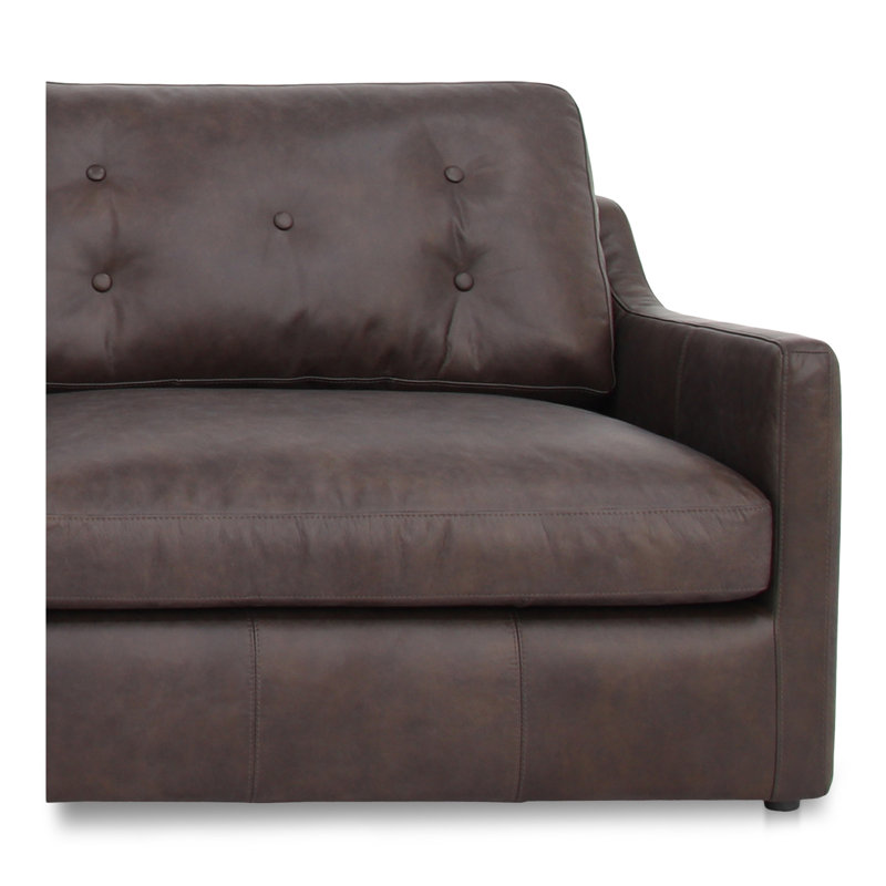 Thurlow Leather Modular 3 - Piece Sectional