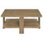 Ensemble de 3 tables basses et tables de bout Runnion Mango Brown