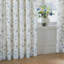 Meadow 100% Cotton Pencil Pleat Curtain Panel Pair-27794561