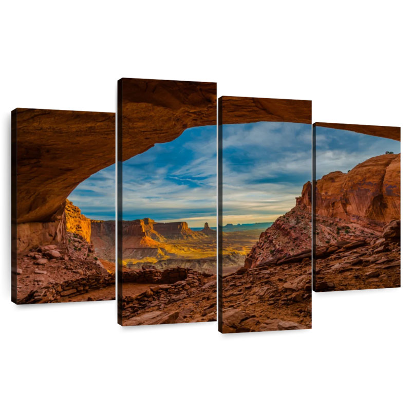 Alvord False Kiva Canyonlands National Park, 48'' H x 75'' W