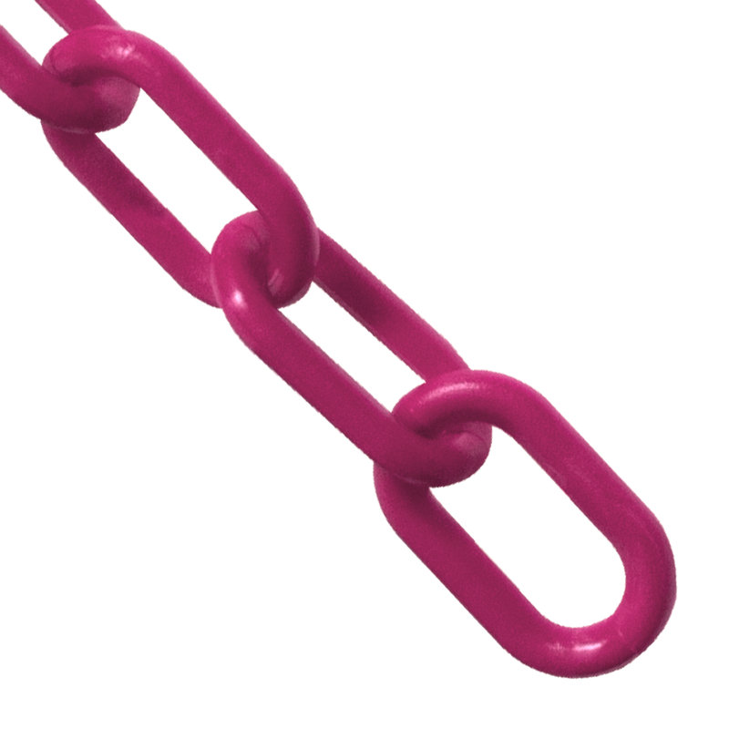 Chaîne en plastique, Magenta, H 1,44 po x l 300 po x P 0,21 po