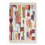 Hand Woven Cotton and Wool Abstract Area Rug-1549379094
