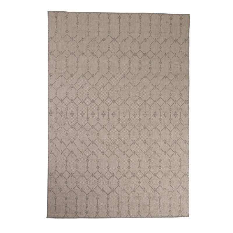 Geometric Indoor / Outdoor Rug, Rectangle 2' x 3'