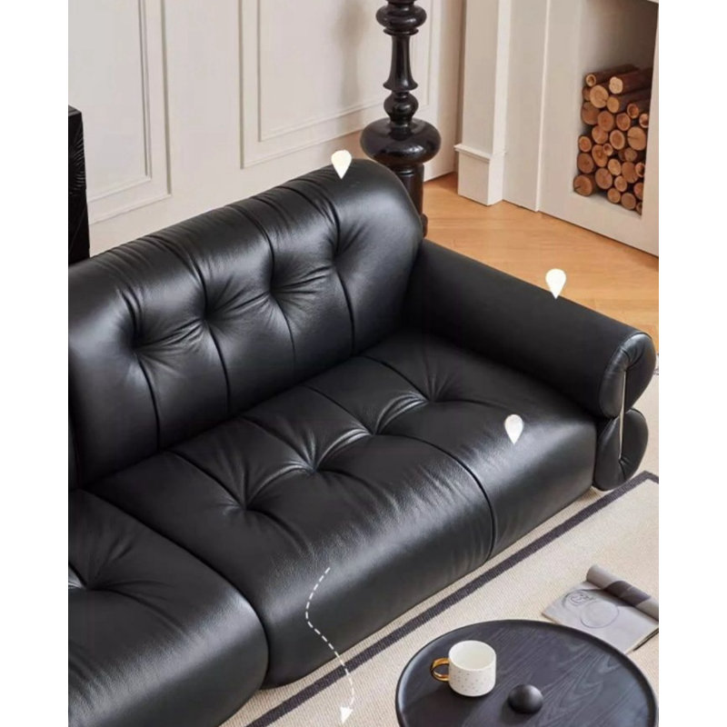 CanapÃ© franÃ§ais, 30.71" H x 129.92" W x 39.37" D, 4