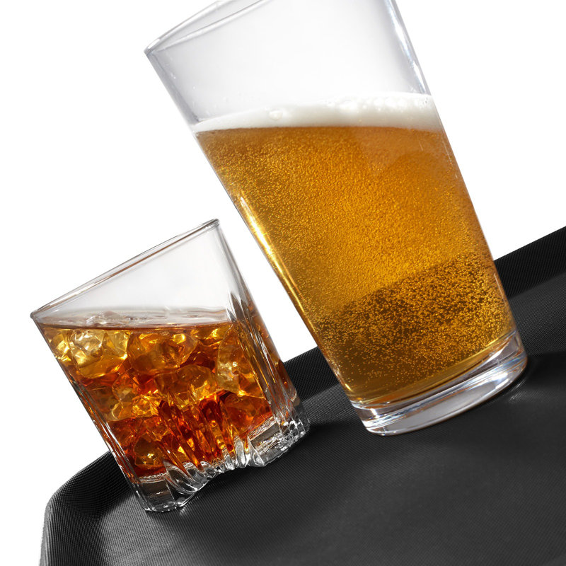 Rectangular Non-Skid Serving Trays, NSF Certified, 16" W x 22" L, Black
