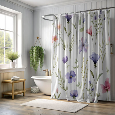 Rideau de douche Meadow Flower - Premium