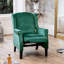 Airell 70cm Wide Velvet Wing Chair Recliner-1456737323