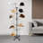 6-Tier Freestanding Hats Display Rack