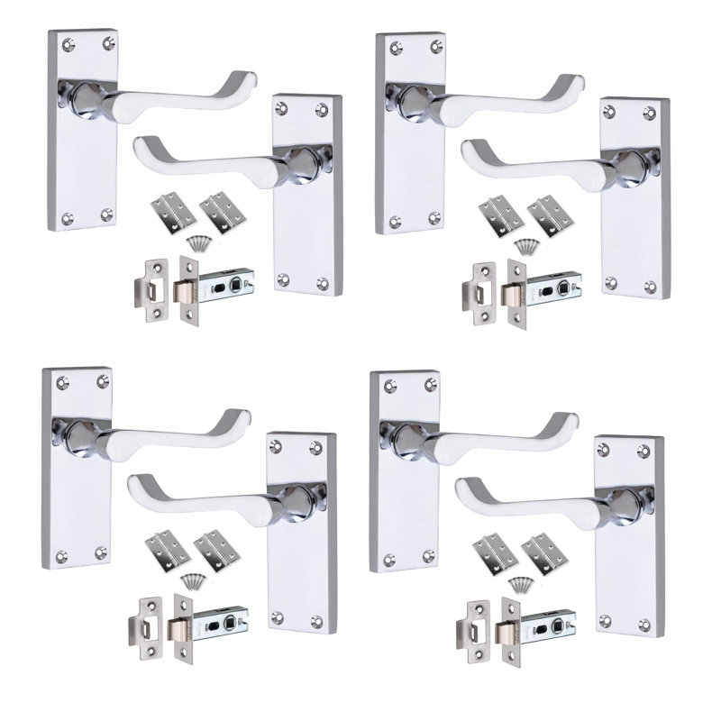 Scroll Door Handles Latch