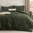 Bedsure King Cationic Dyed Printed Bed-in-a-Bag Set – Green, 7-Piece Bedding Set-123165321-123165322