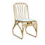 Ensemble de salle à manger d'extérieur 5 pièces, table de salle à manger avec quatre chaises pour patio, terrasse, cour arrière, porche
