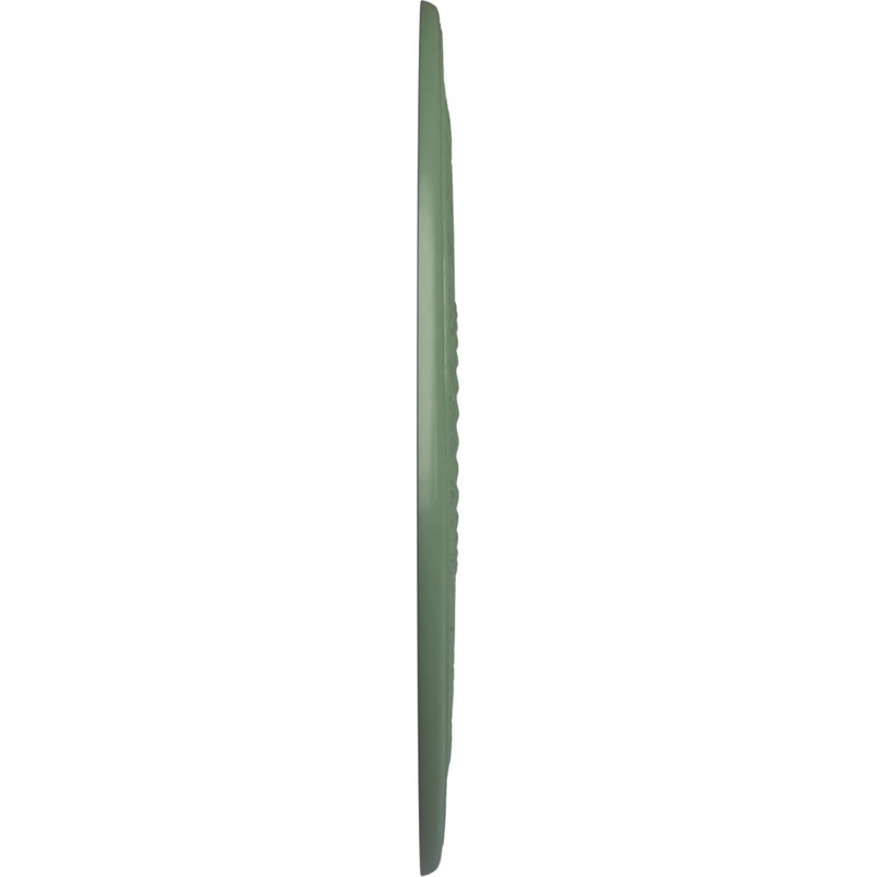 Endurathane Leaf Ceiling Medallion, 26 3/4"OD x 3 5/8"ID x 1 1/8"P (Fits Canopies up to 3 5/8"), Hand-Painted Athenian Green Finish