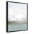 All Shore Watercolor Canvas Painting Print with Wood Floater Frame -119728451-56458788