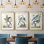 " Pastel Birds IV " 3 - Pieces-69983523-69983529