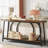Creedyn 70.9'' Long Console Table Sofa Table with Storage-1659151169-1659151168