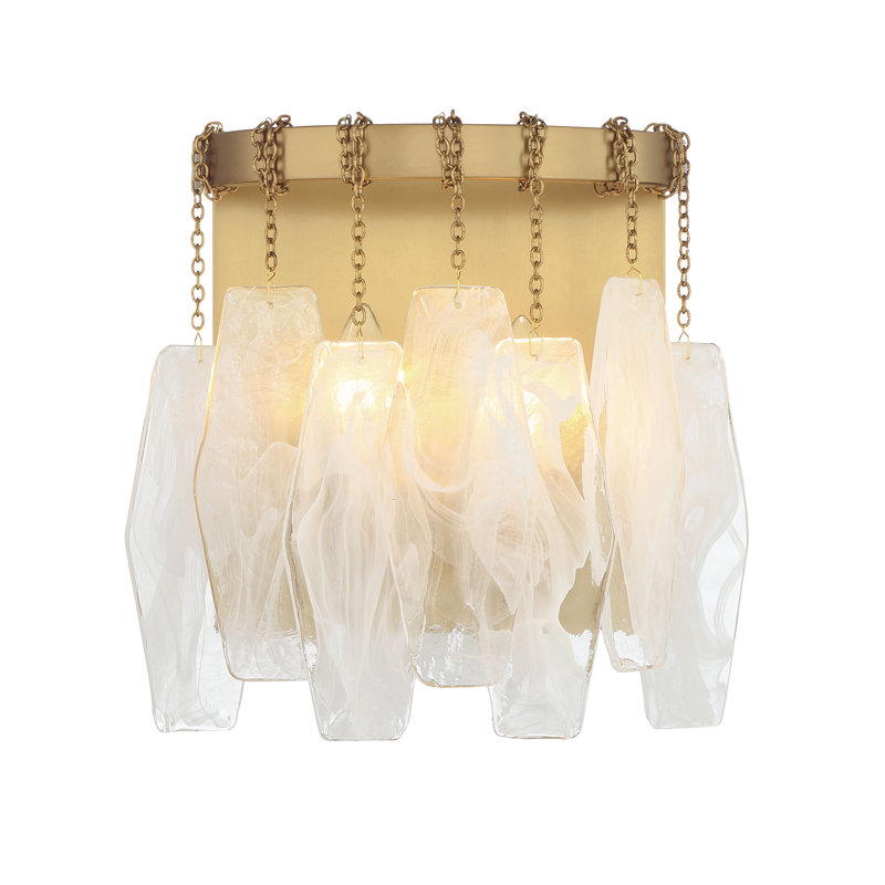 2 LIGHT WALL SCONCE