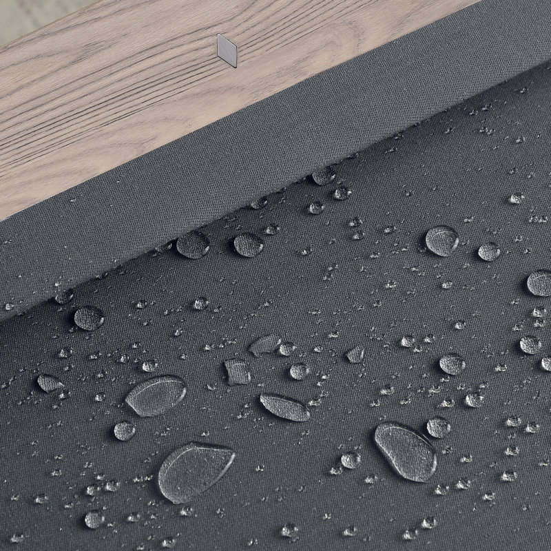 Olivia Slate Pool Table with Dining Top, 8 ft, Water Charcoal Grey, Graywash Ash