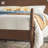 Solid Wood 3-Piece Spindle Vivienne Bed With Two Walker Edison Easy Assembly 2-Drawer Nightstands-111301257-111301260