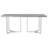 Savona Grey Faux Marble Rectangular Dining Table