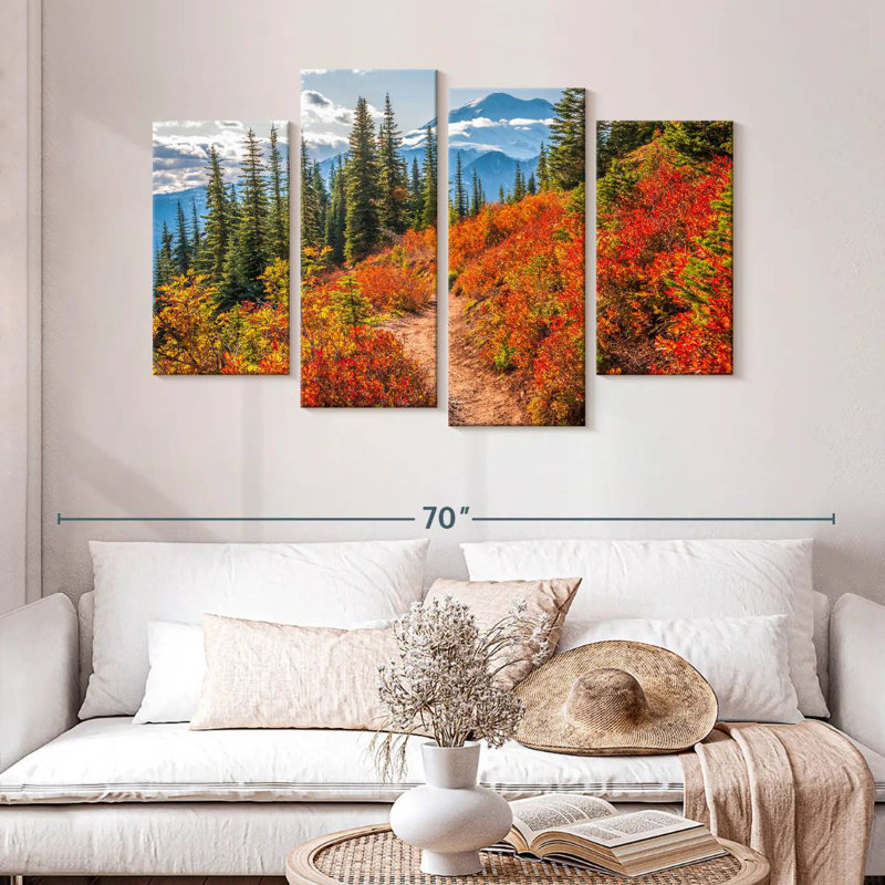 Feuillage d'automne Alvord Mt. Rainier, H 32 po x l 52 po