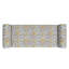 Rangement - Banc de siège confortable, 20,3 po Large banc à couvercle rabattable à motif floral avec rangement, design