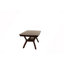 Table de salle à manger formelle avec 12 chaises et 6 chaises d'appoint en bois massif 7 pièces