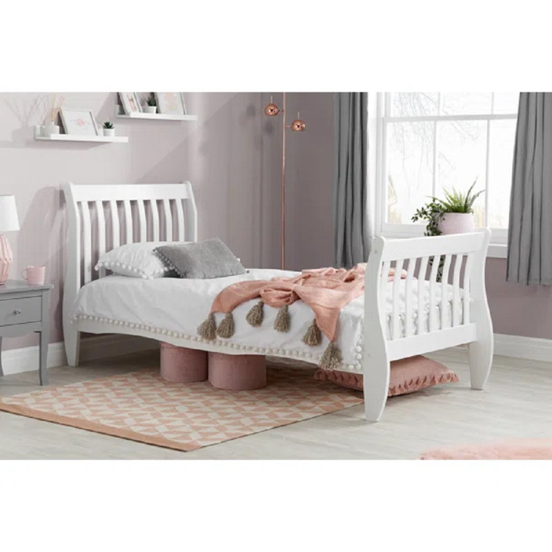 Balmoral Bed Frame, Small Double (4'), White