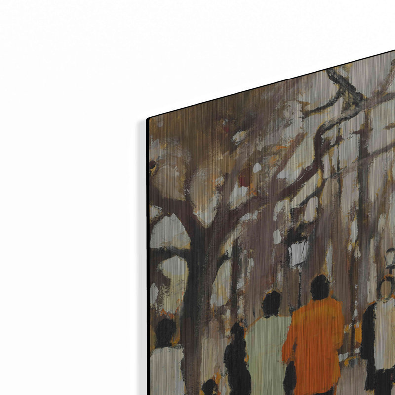 «Poet's Walk» par Lorraine Christie, art mural en métal, H 24 po x l 36 po