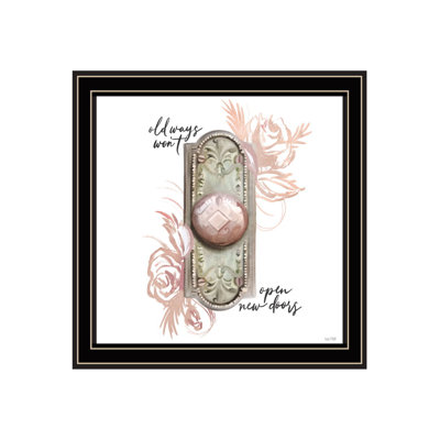 Old Ways In Blush Framed Wall Art for Living Room, Home Wall Décor By House Fenway