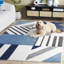 Tapis à motif géométrique Jeromie Performance-2102054776