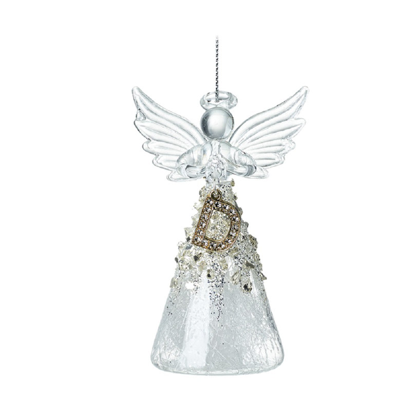 Mcdaniel 9cm Glass Hanging Figurine Ornament