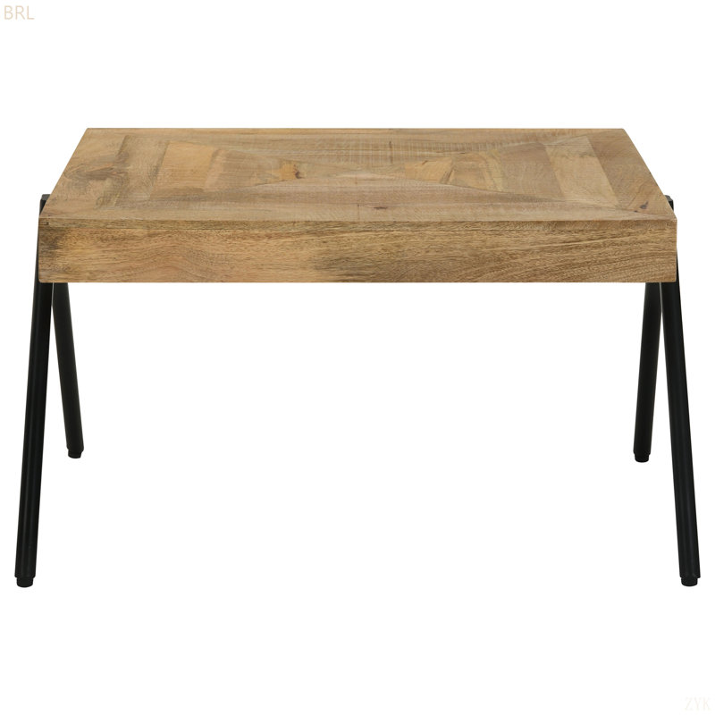 Avery Natural Rectangular Solid Mango Wood Coffee Table