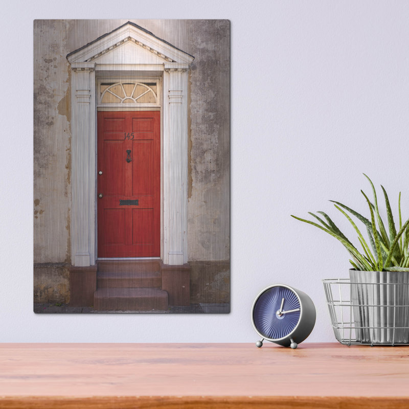 «Red Door» par AKG, H 16 po x l 12 po